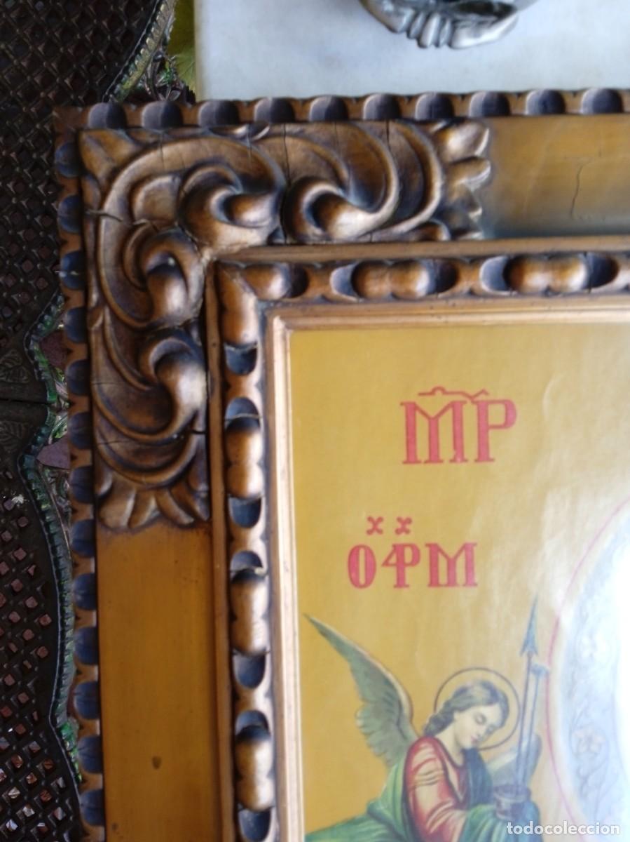 Antig&uuml;edades: Cuadro antiguo religioso Perpetuo Socorro - Foto 6