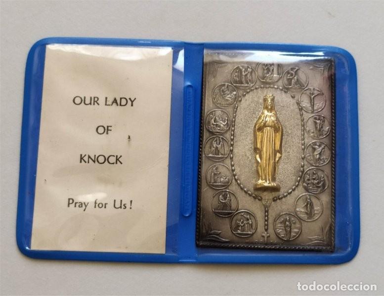 Oggetti Antichi: Estuche devocional de bolsillo de Nuestra Se&ntilde;ora de Knock (knock, Irlanda)