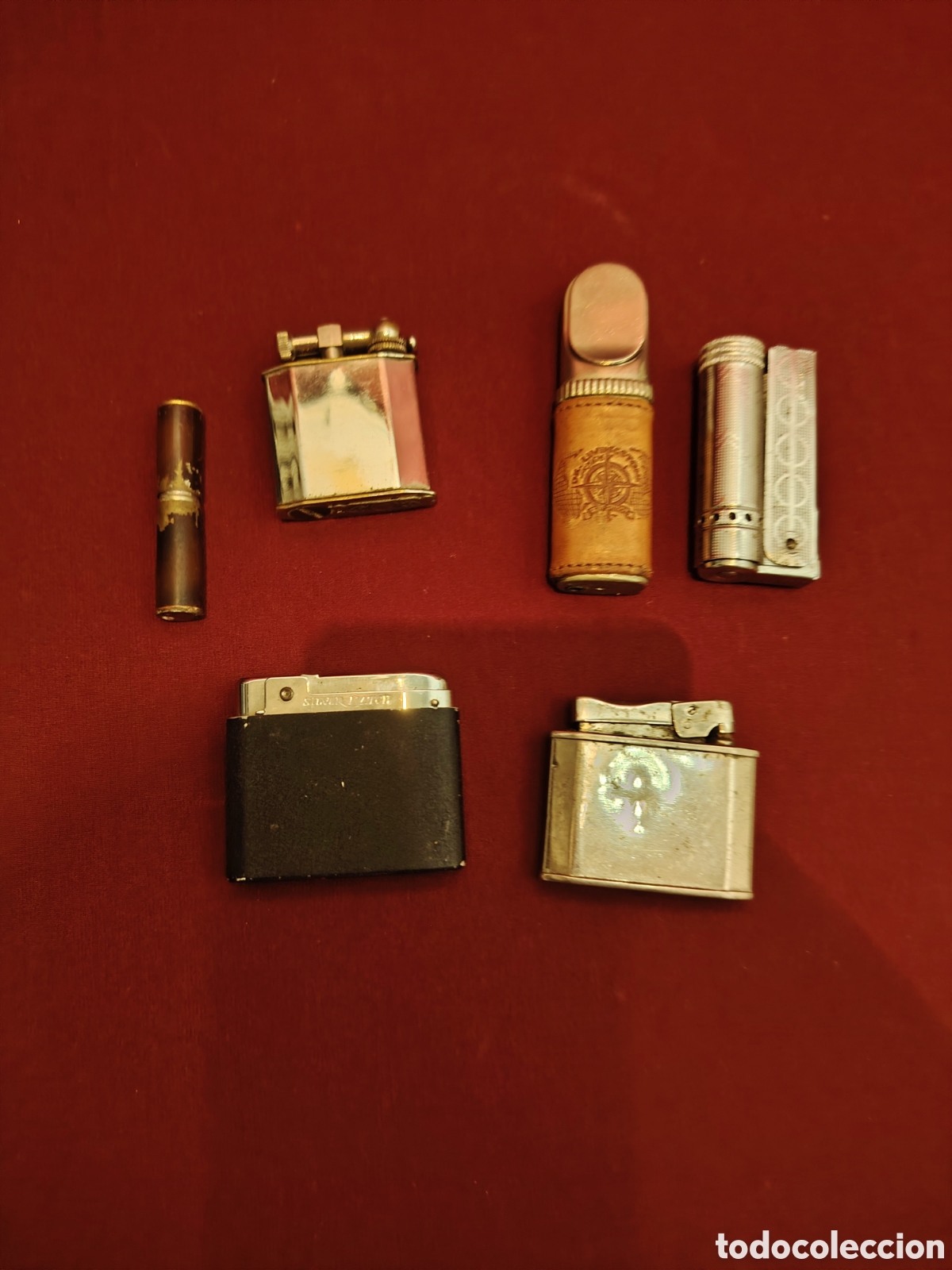 Antig&uuml;edades: Lote de mecheros antiguos