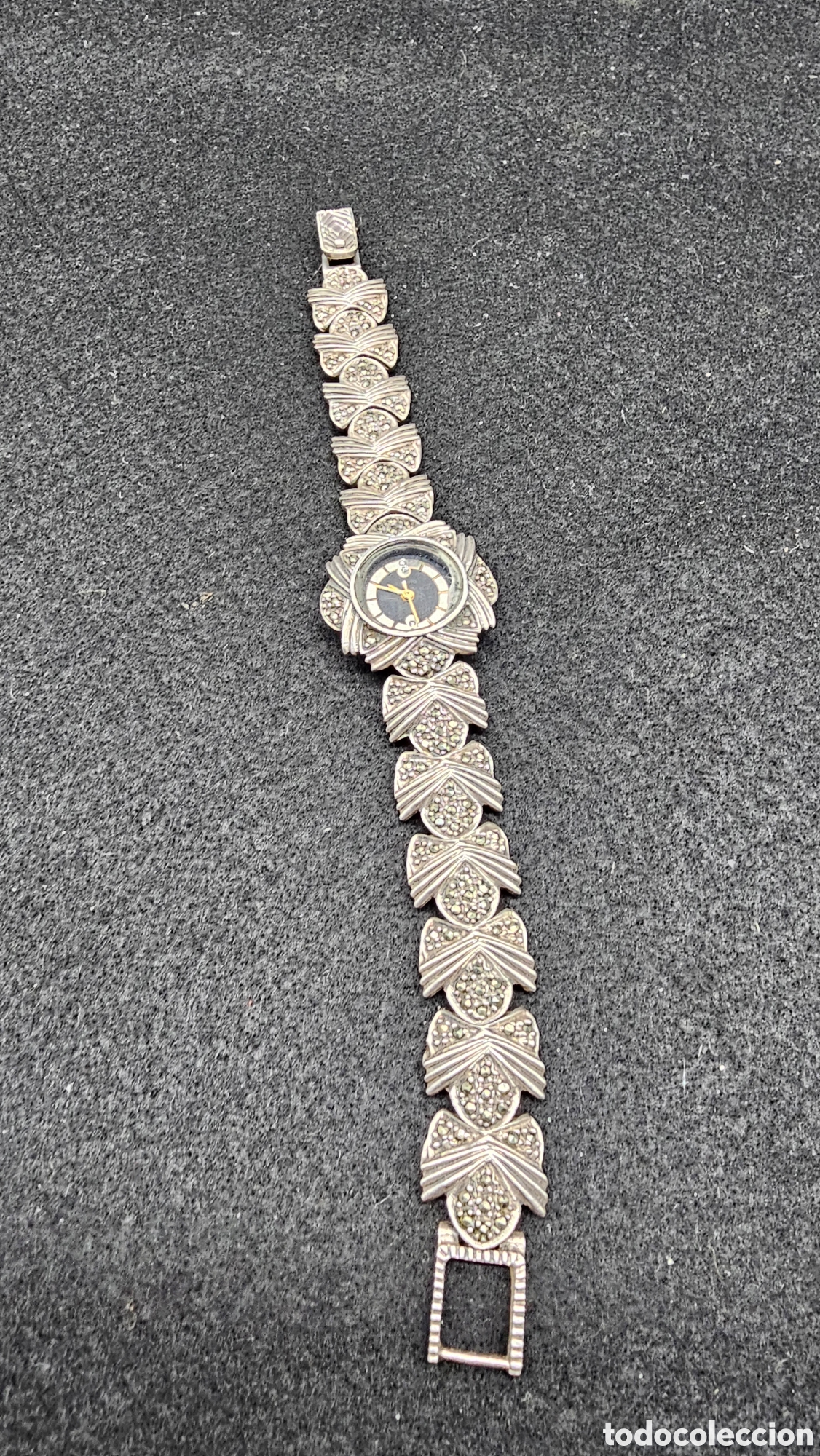 Antiquit&auml;ten: Bonito reloj de se&ntilde;ora de plata de ley contrastada