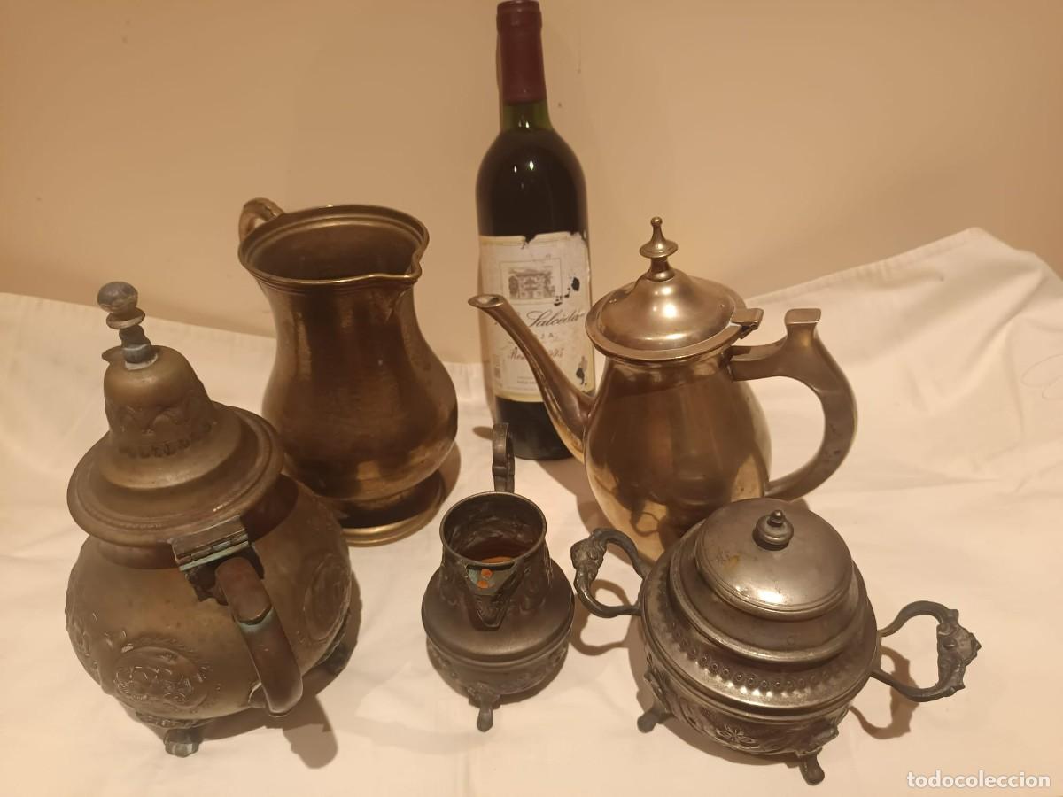 Antiguidades: juego de caf&eacute; y t&eacute; &aacute;rabes