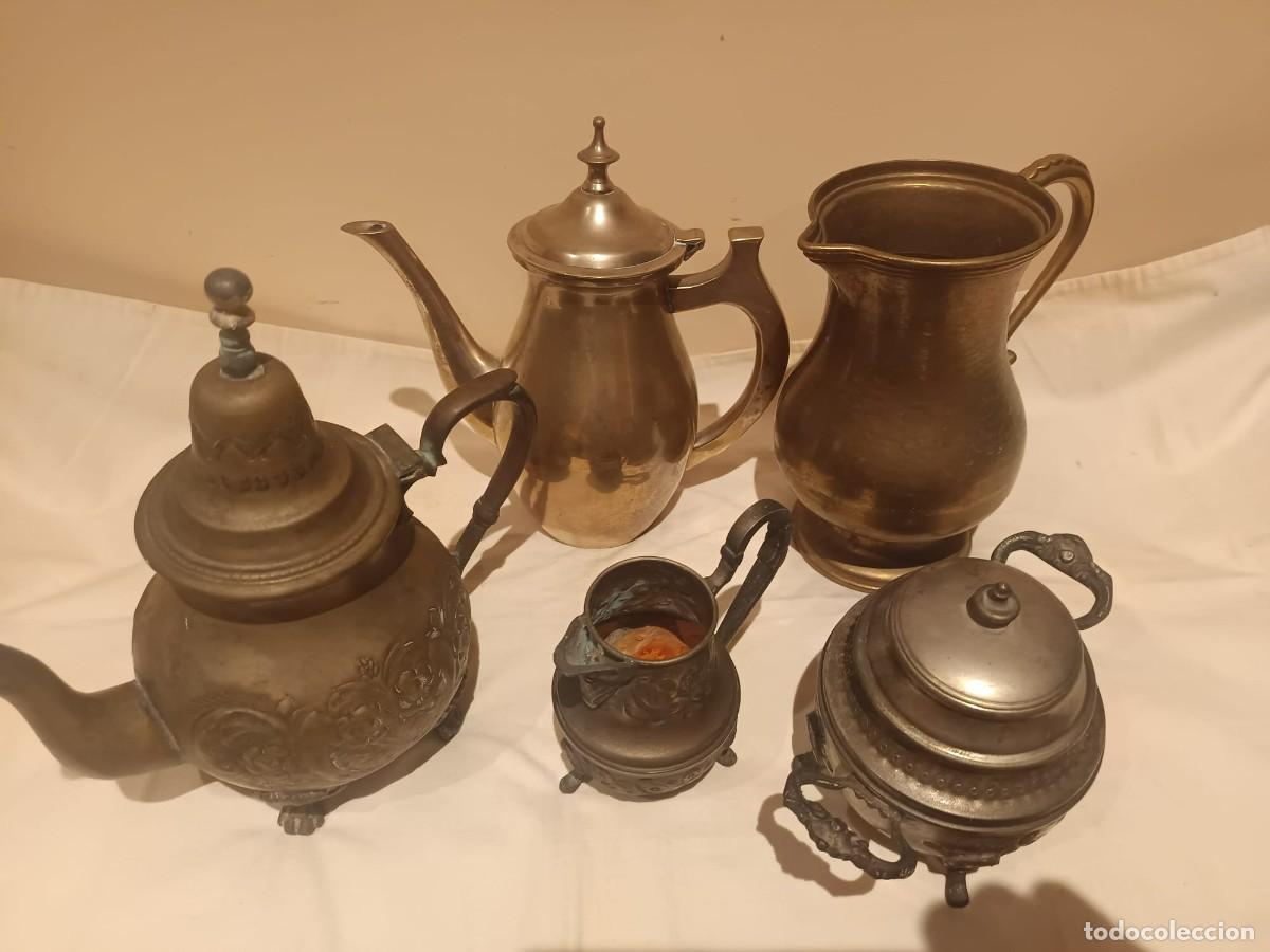 Antig&uuml;edades: juego de caf&eacute; y t&eacute; &aacute;rabes - Foto 2