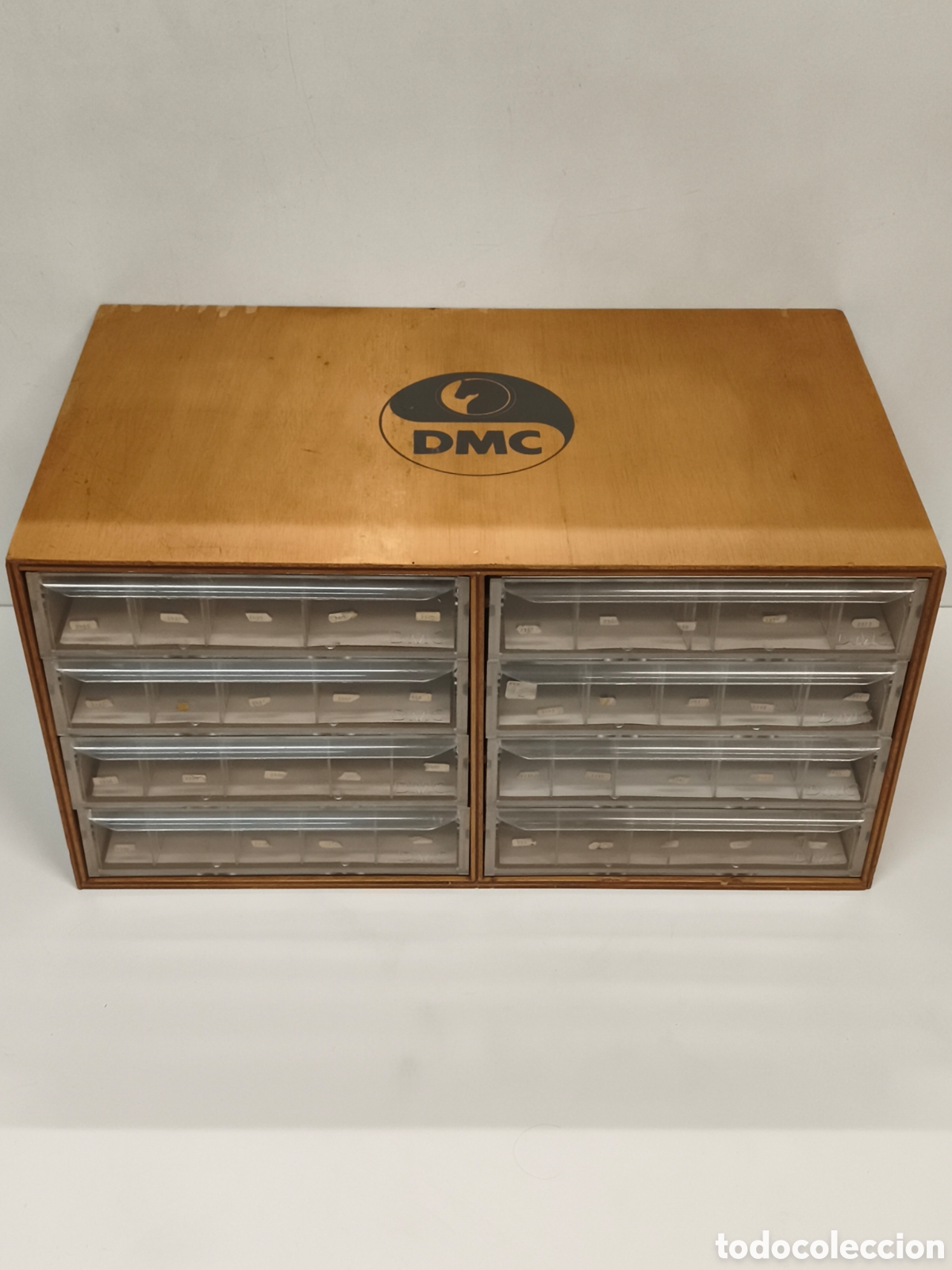 Antig&uuml;edades: Mueble cajones DMC para hilos - Foto 2