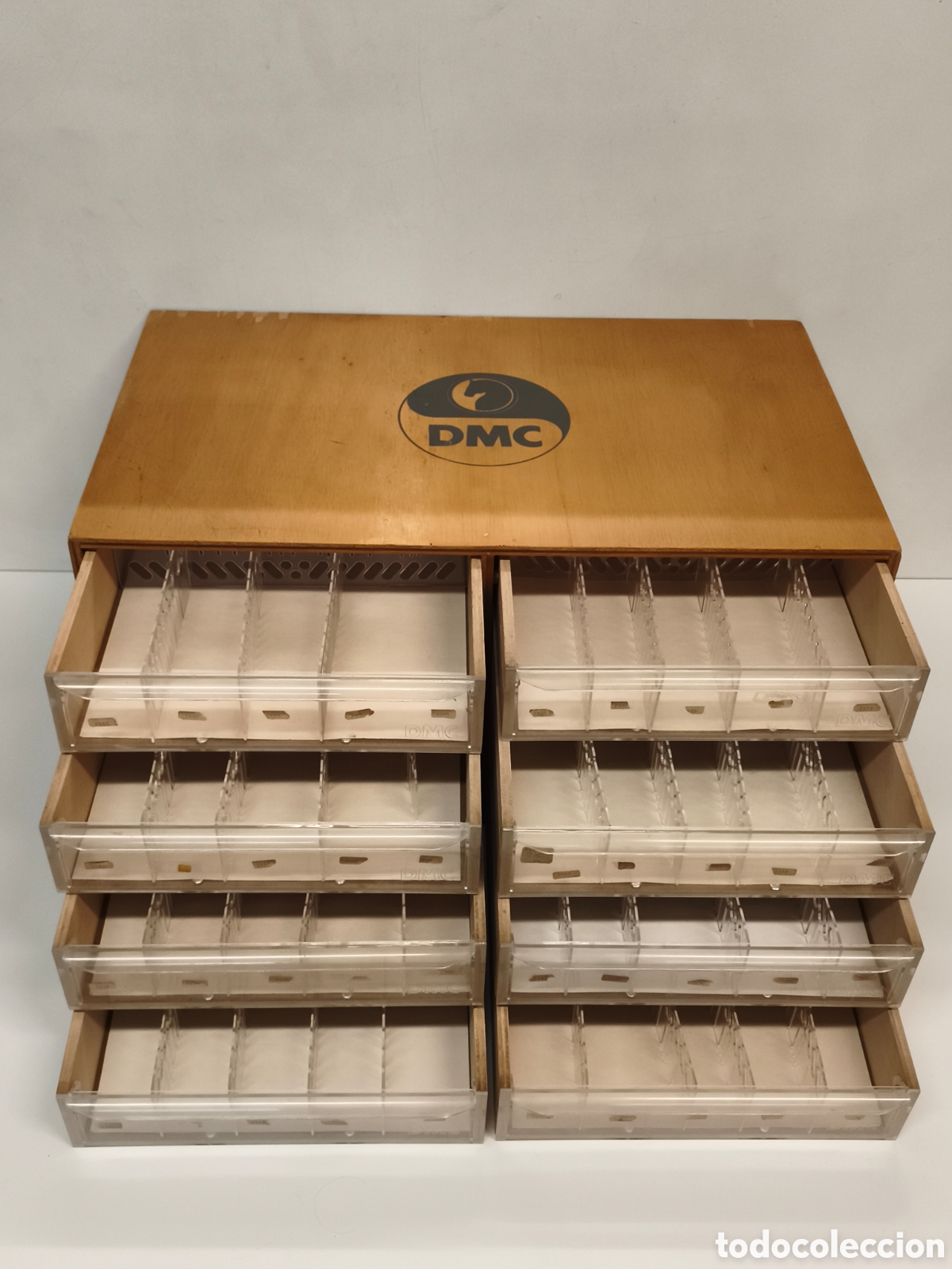 Antig&uuml;edades: Mueble cajones DMC para hilos - Foto 6