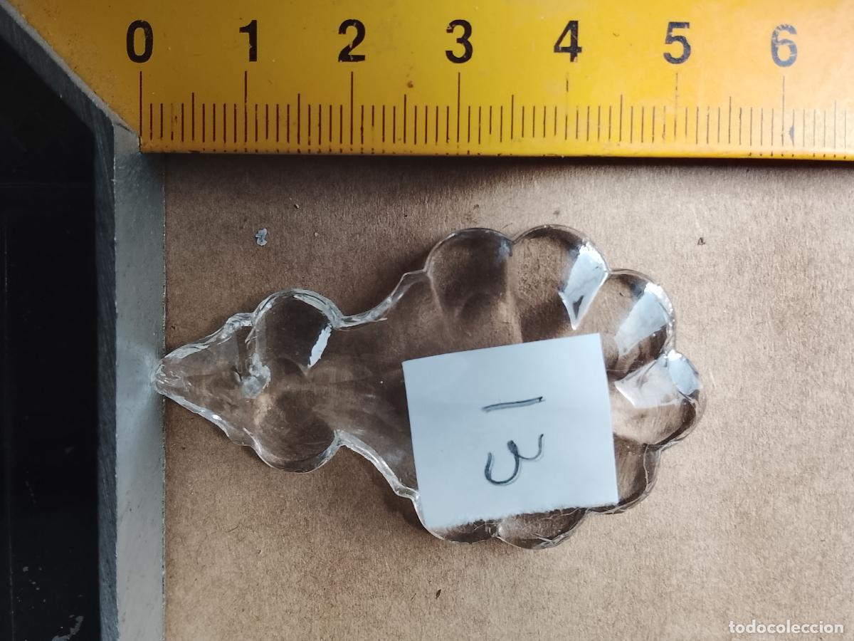 Antig&uuml;edades: LAGRIMA CRISTAL PARA REPUESTO DE LAMPARAS DE ARA&Ntilde;AS, CRISTAL ANTIGUA . VER TAMA&Ntilde;O EN FOTO