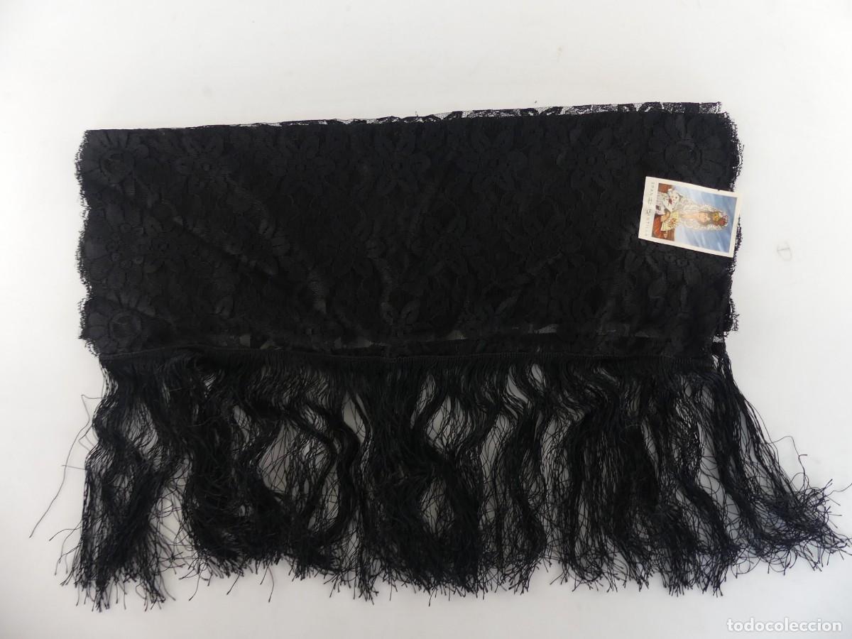 Antiguidades: MANTILLA ESPA&Ntilde;OLA ECHARPE NUEVA CON ETIQUETA