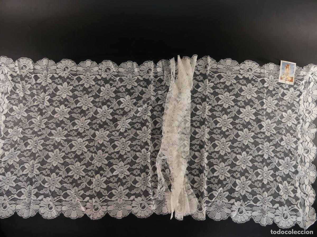 Antiguidades: MANTILLA ESPA&Ntilde;OLA ECHARPE NUEVA CON ETIQUETA
