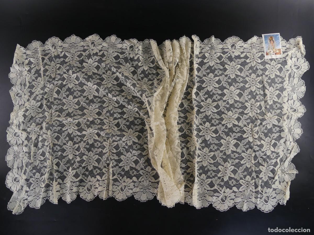 Antiguidades: MANTILLA ESPA&Ntilde;OLA ECHARPE NUEVA CON ETIQUETA