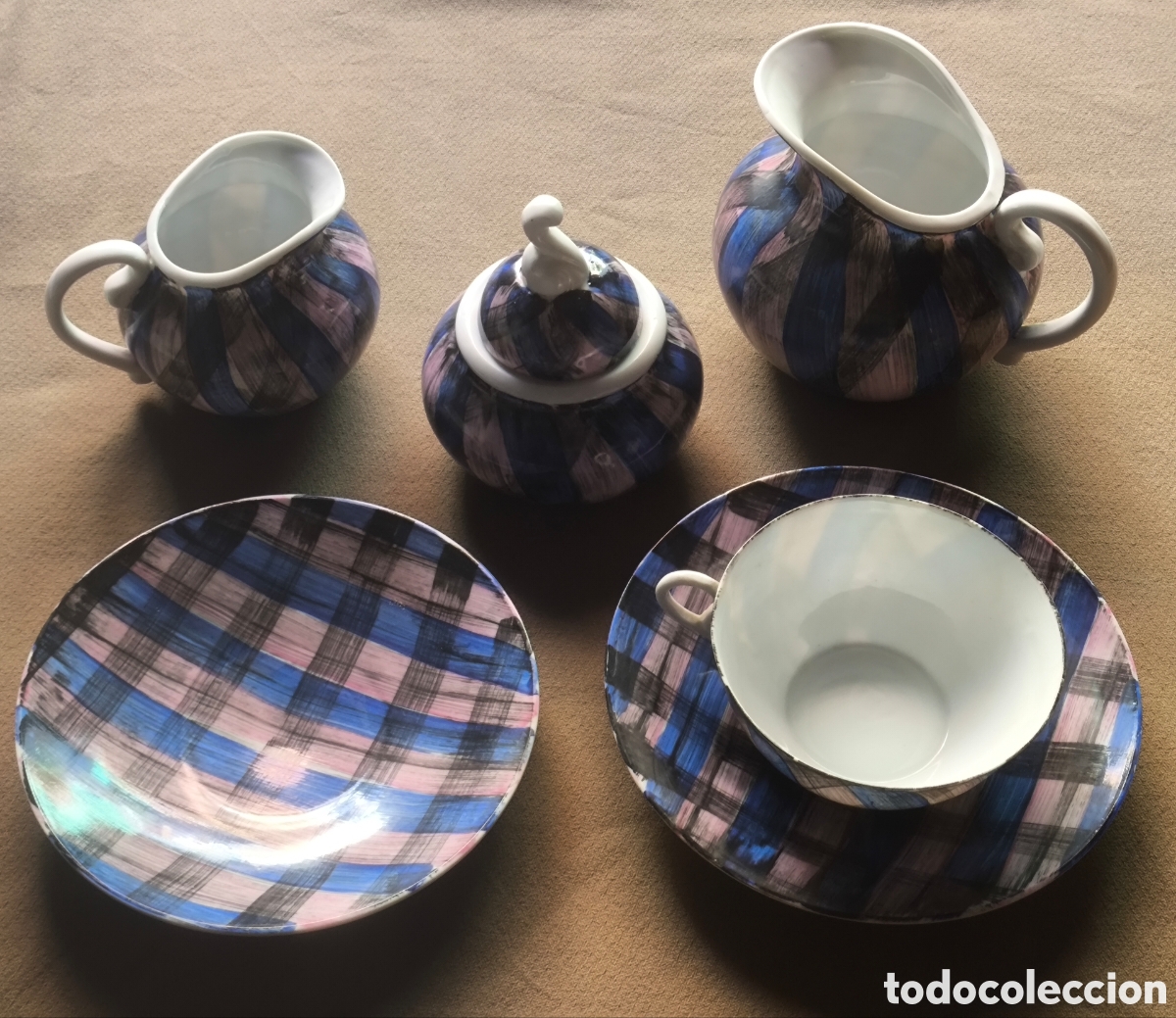 Antiques: CASTRO PORCELANA JUEGO DE CAF&Eacute; T&Uacute; y YO SARGADELOS GALICIA