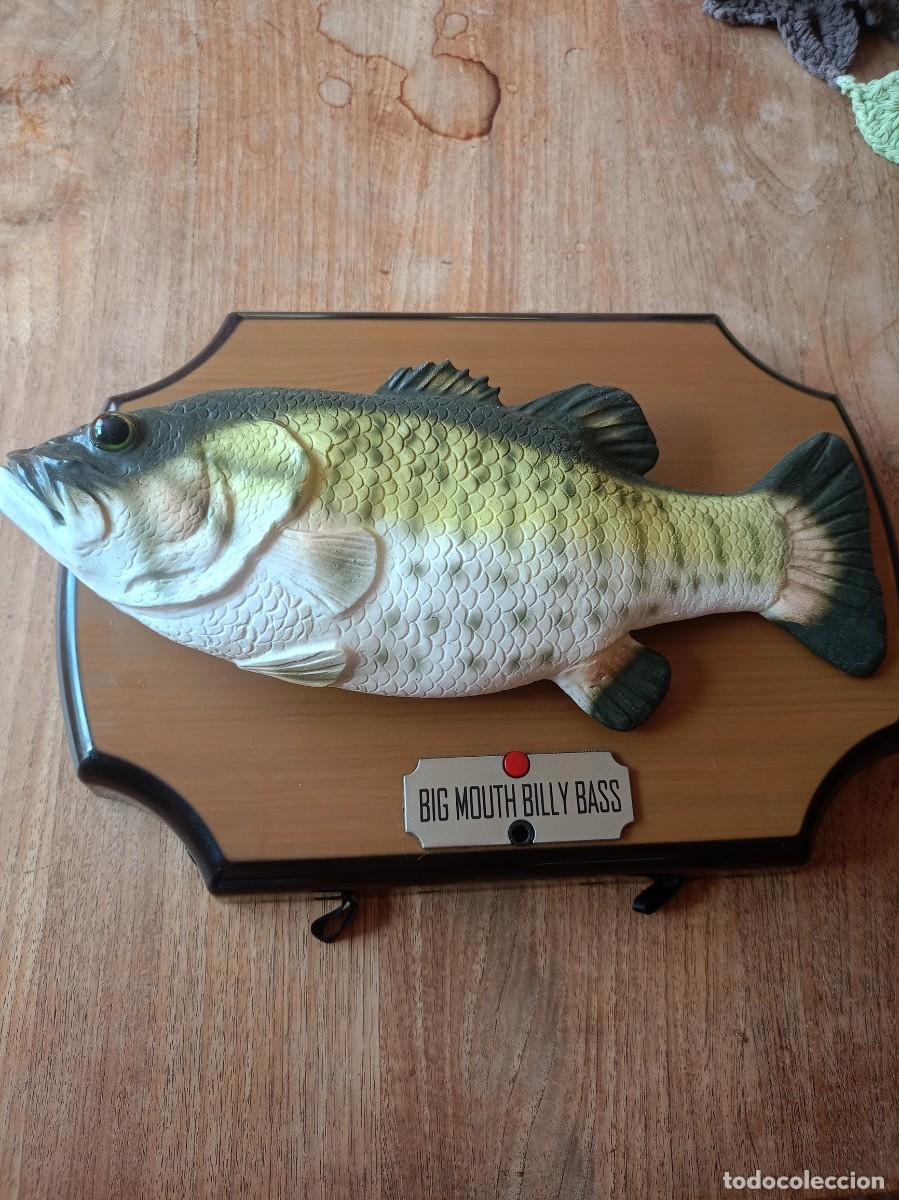 Antig&uuml;edades: BIG MOUTH BILLY BASS PEZ QUE SE MUEVE AL RITMO DEL DON&acute;T WORRY BE HAPPY Y CANTA EN PLAYBACK