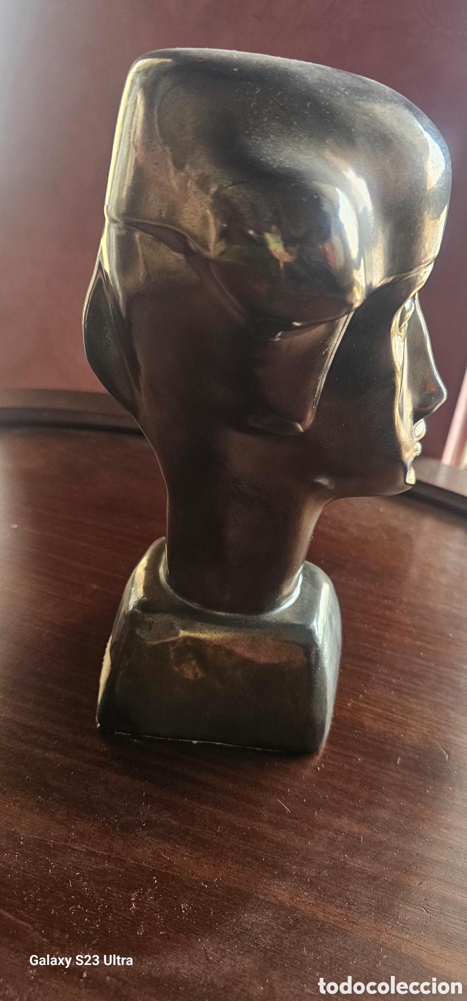 Antig&uuml;edades: Busto torero porcelana - Foto 2