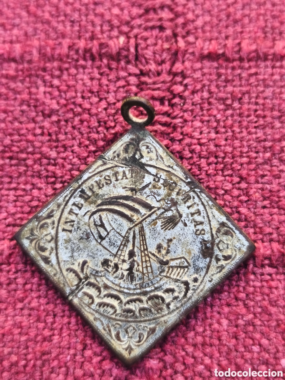 Antig&uuml;edades: MEDALLA ANTIGUA DE SAN JORGE - Foto 2
