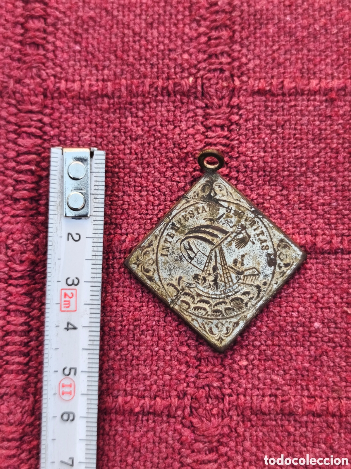 Antig&uuml;edades: MEDALLA ANTIGUA DE SAN JORGE - Foto 3