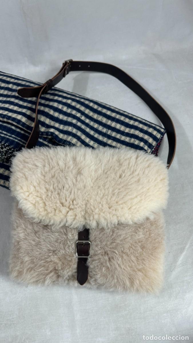 Antig&uuml;edades: Morral de piel de cordero - Foto 7