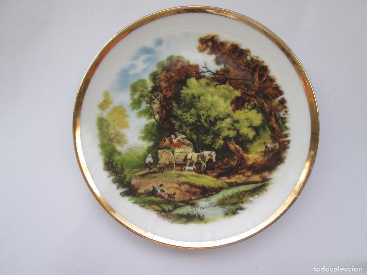 Antig&uuml;edades: PLATILLO DE PORCELANA PORARTEX - PORCELANA DE LEY - 12 CM DIAMETRO