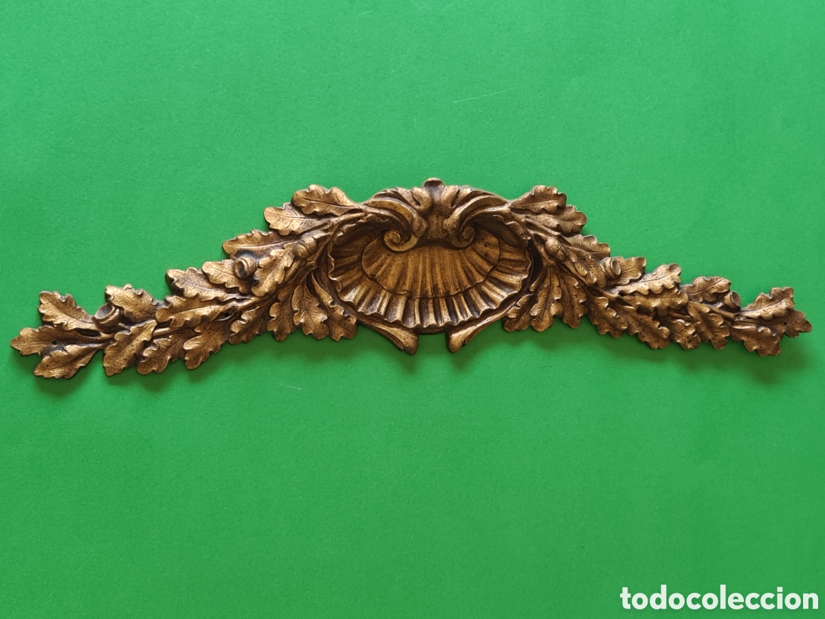 Antig&uuml;edades: Front&oacute;n antiguo mueble franc&eacute;s bronce - Foto 6