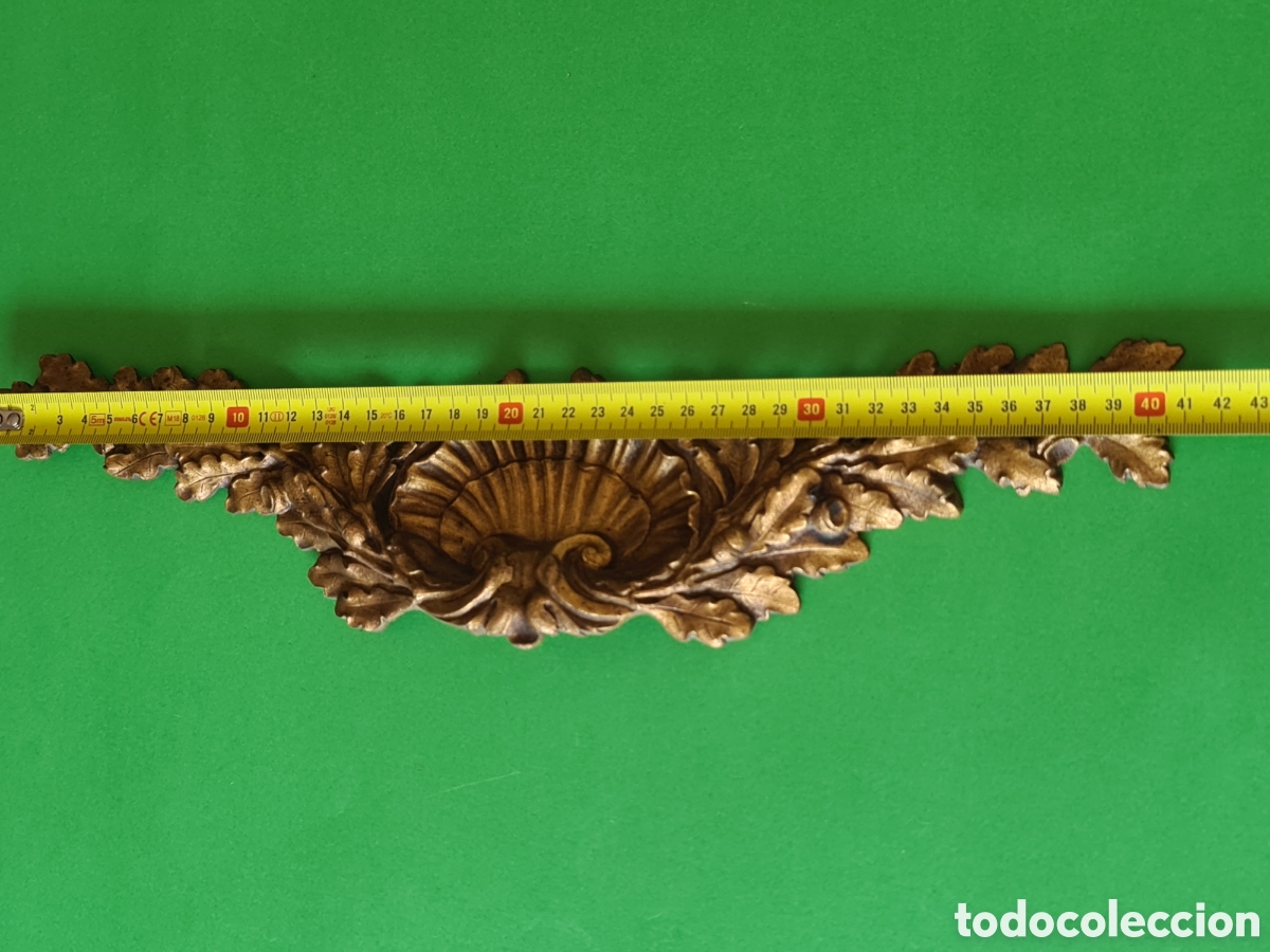 Antig&uuml;edades: Front&oacute;n antiguo mueble franc&eacute;s bronce - Foto 8