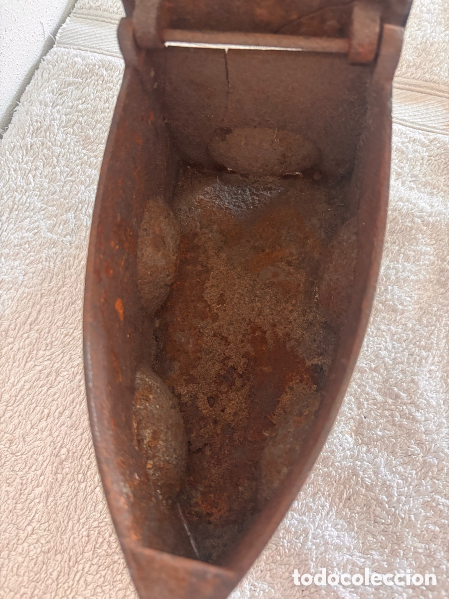 Antig&uuml;edades: Plancha antigua de carb&oacute;n - Foto 16