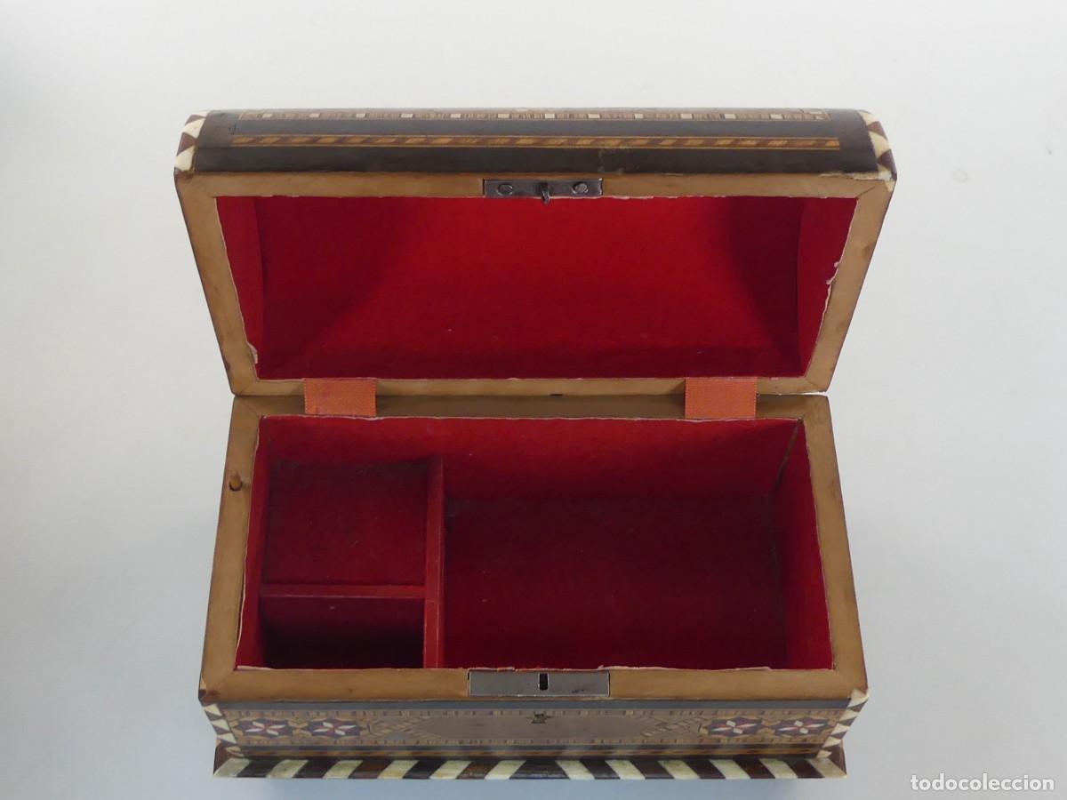Antig&uuml;edades: CAJA DE MADERA ESTILO GRANADINO - Foto 10