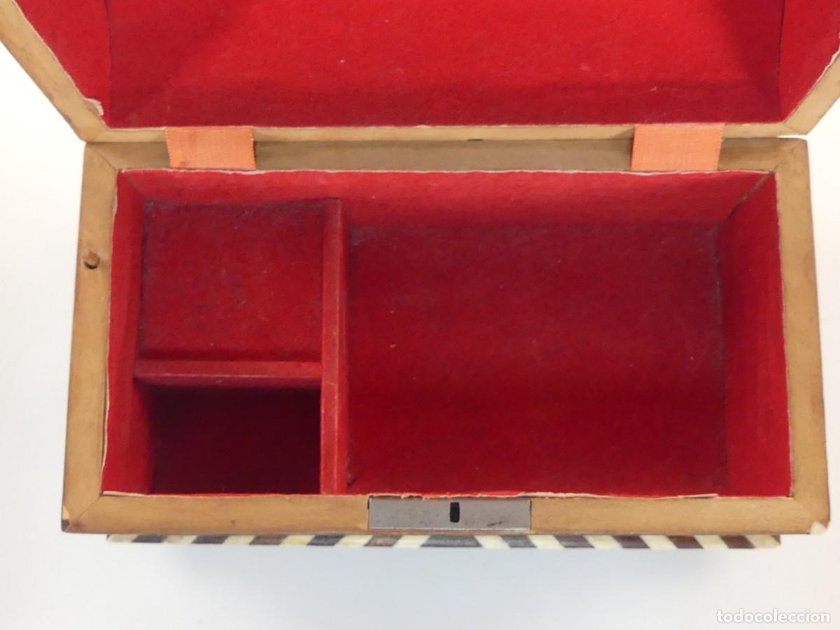 Antig&uuml;edades: CAJA DE MADERA ESTILO GRANADINO - Foto 11