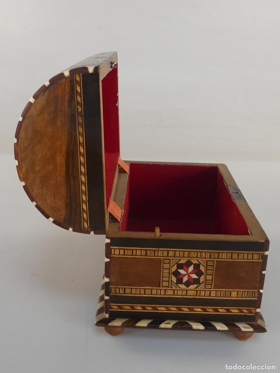 Antig&uuml;edades: CAJA DE MADERA ESTILO GRANADINO - Foto 14