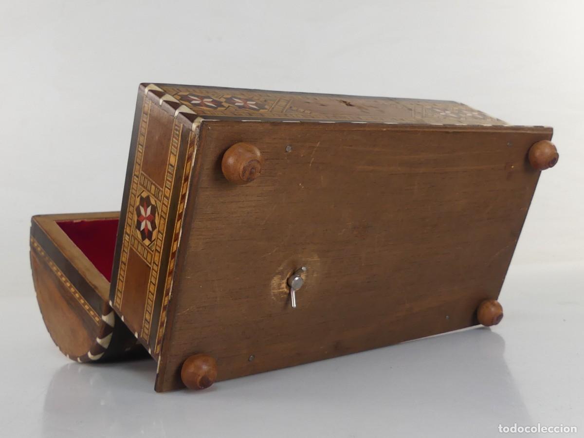 Antig&uuml;edades: CAJA DE MADERA ESTILO GRANADINO - Foto 15