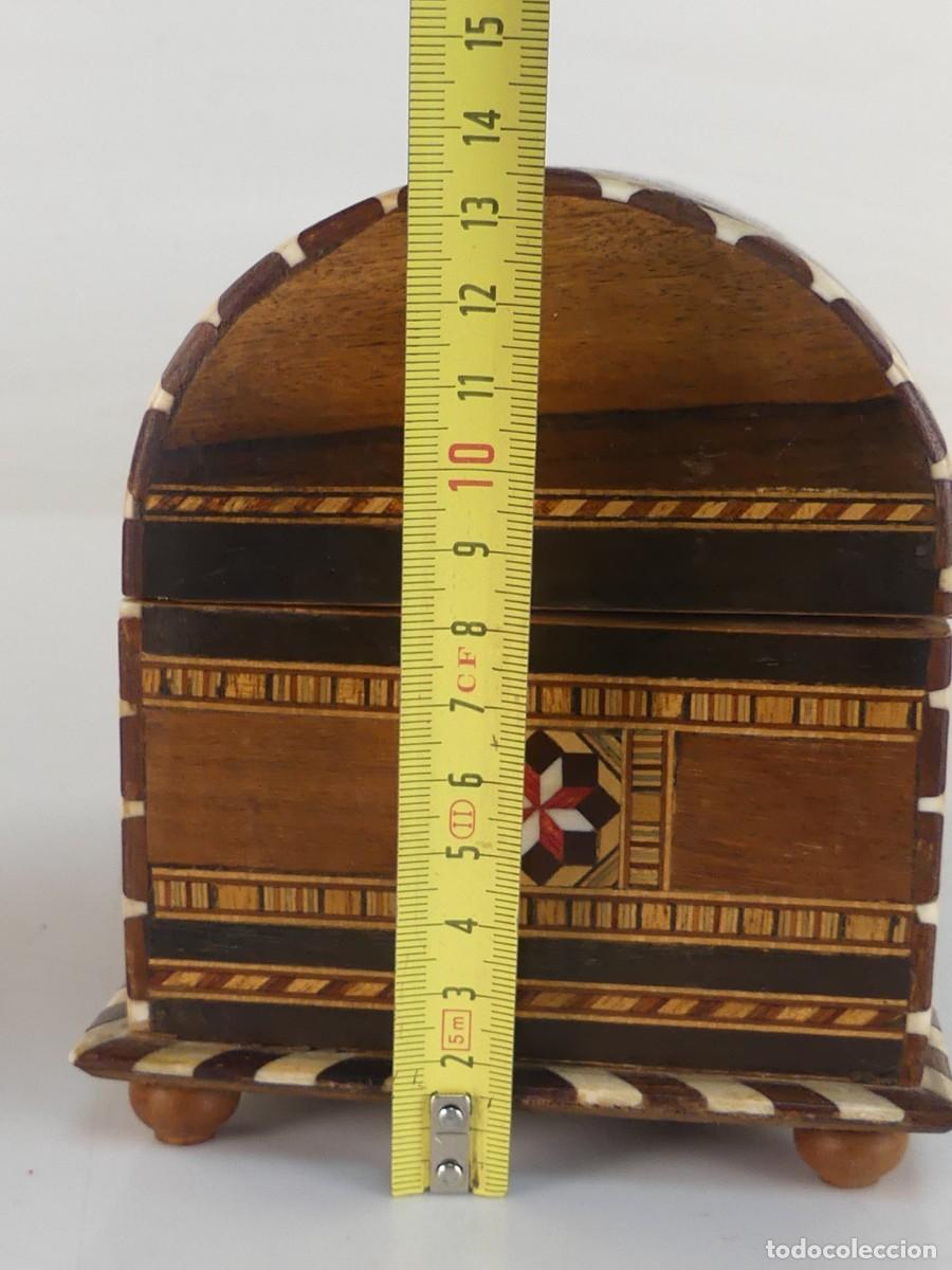 Antig&uuml;edades: CAJA DE MADERA ESTILO GRANADINO - Foto 22