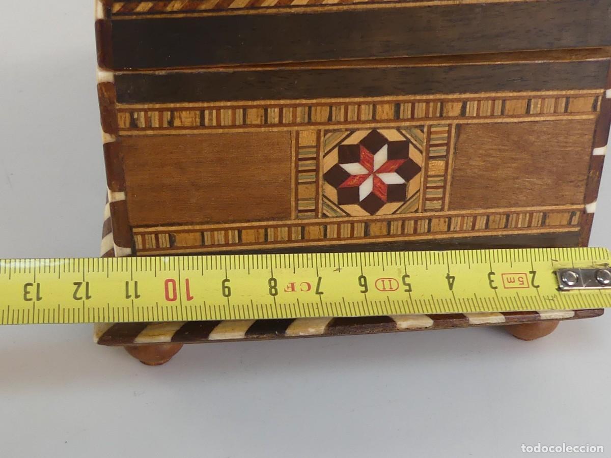 Antig&uuml;edades: CAJA DE MADERA ESTILO GRANADINO - Foto 23