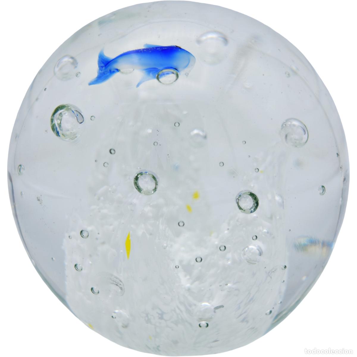 Antig&uuml;edades: Bola de cristal de Murano - Foto 2