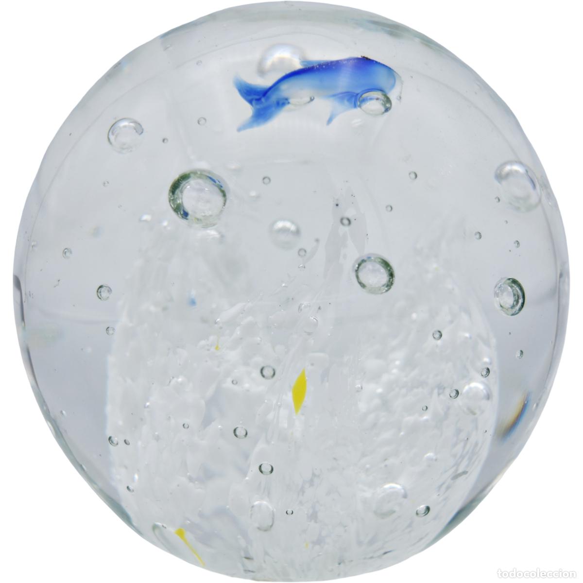 Antig&uuml;edades: Bola de cristal de Murano - Foto 3