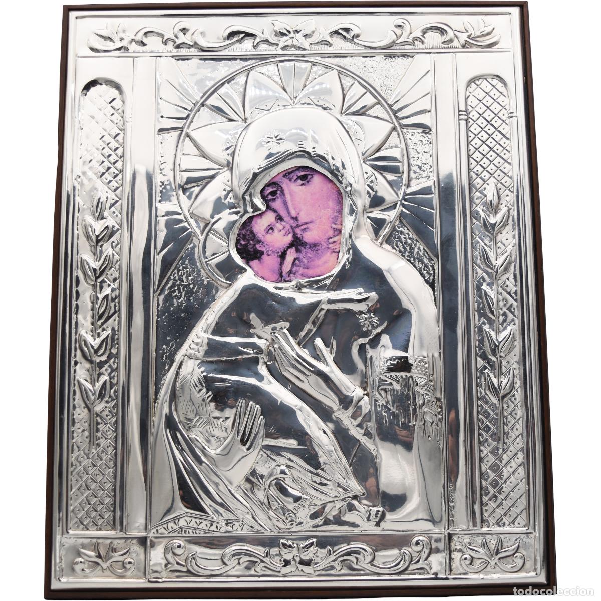 Antig&uuml;edades: Imagen de plata 925 - 32 cm - Foto 1