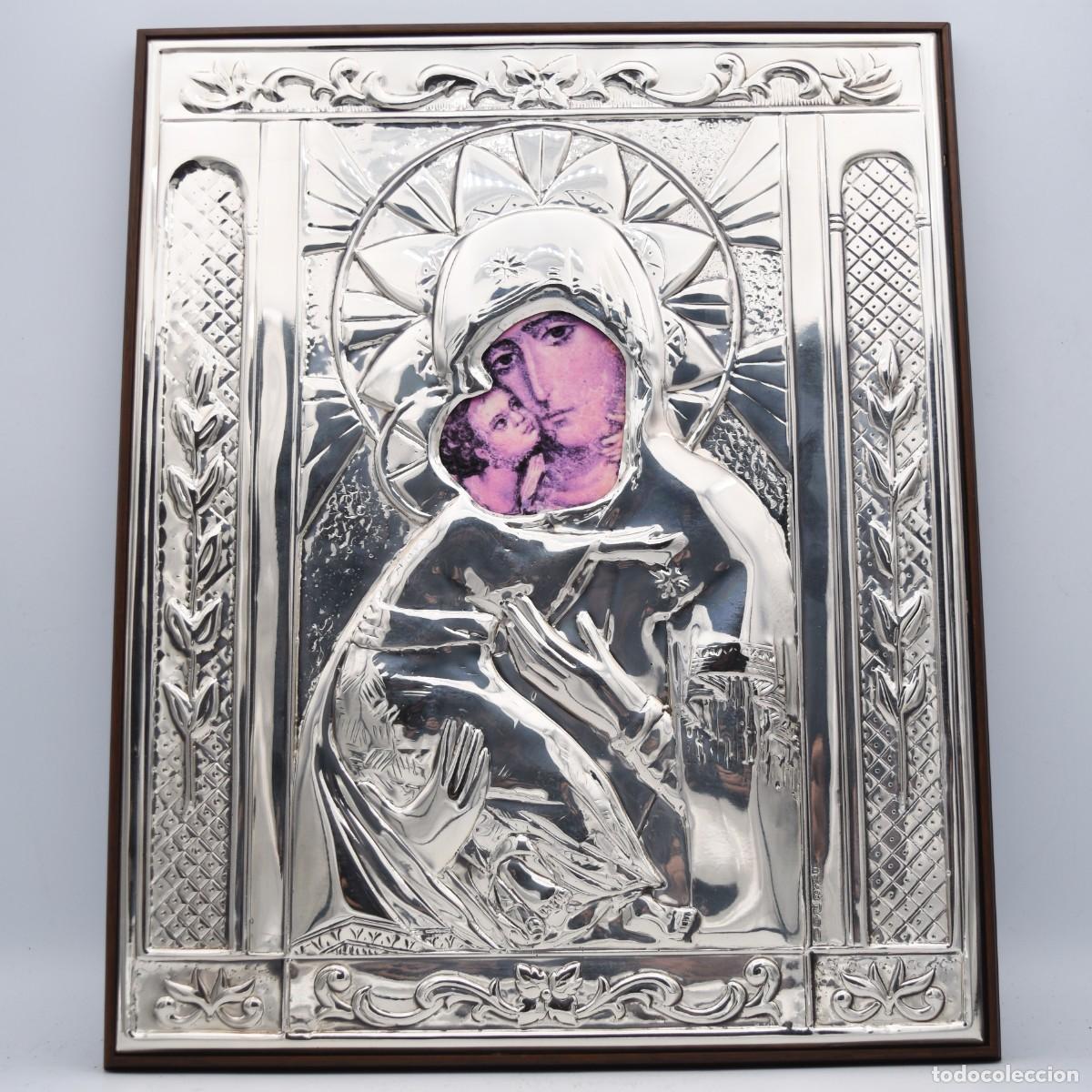 Antig&uuml;edades: Imagen de plata 925 - 32 cm - Foto 6
