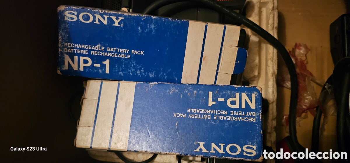 Antig&uuml;edades: Focos profesionales y bater&iacute;as videocamara recargables - Foto 6