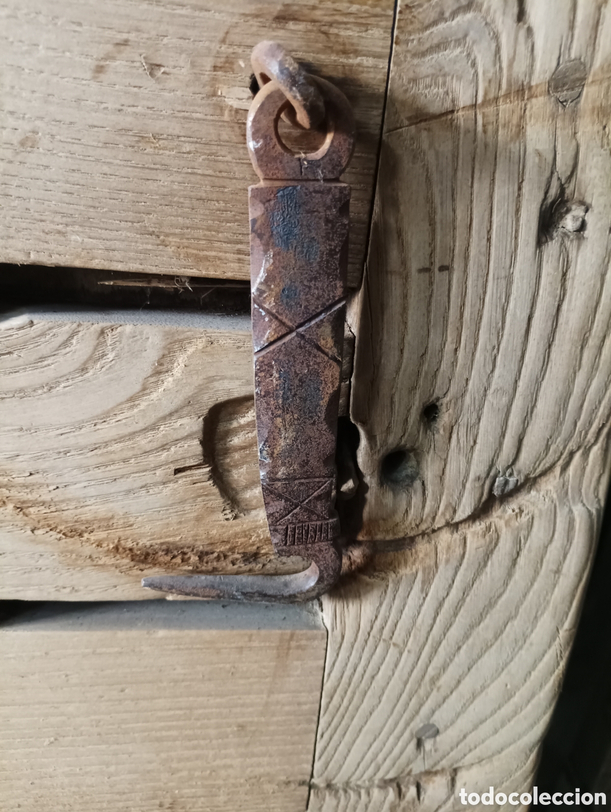 Antig&uuml;edades: PUERTA ANTIGUA DE MADERA - Foto 7