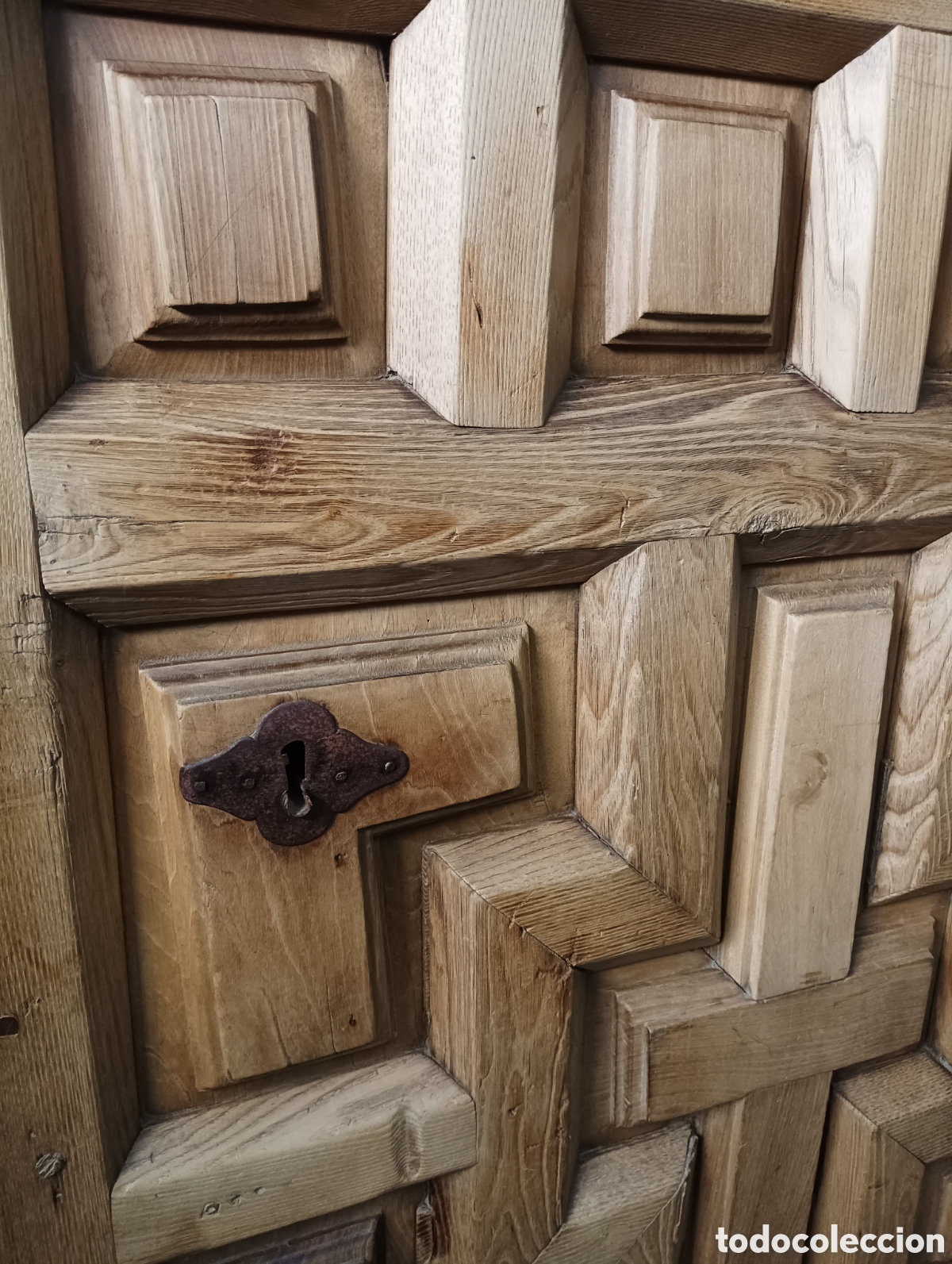 Antig&uuml;edades: PUERTA ANTIGUA DE MADERA - Foto 4