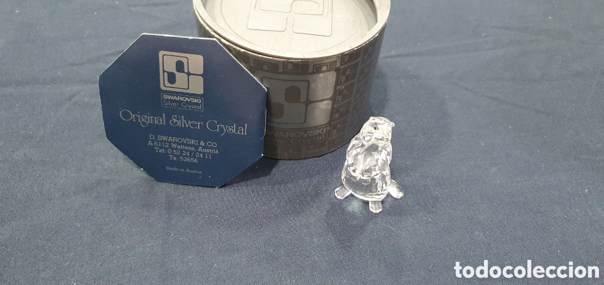 Antiguidades: SALIDA 0.01&euro;. Figura en cristal de Swarovski. (L133)