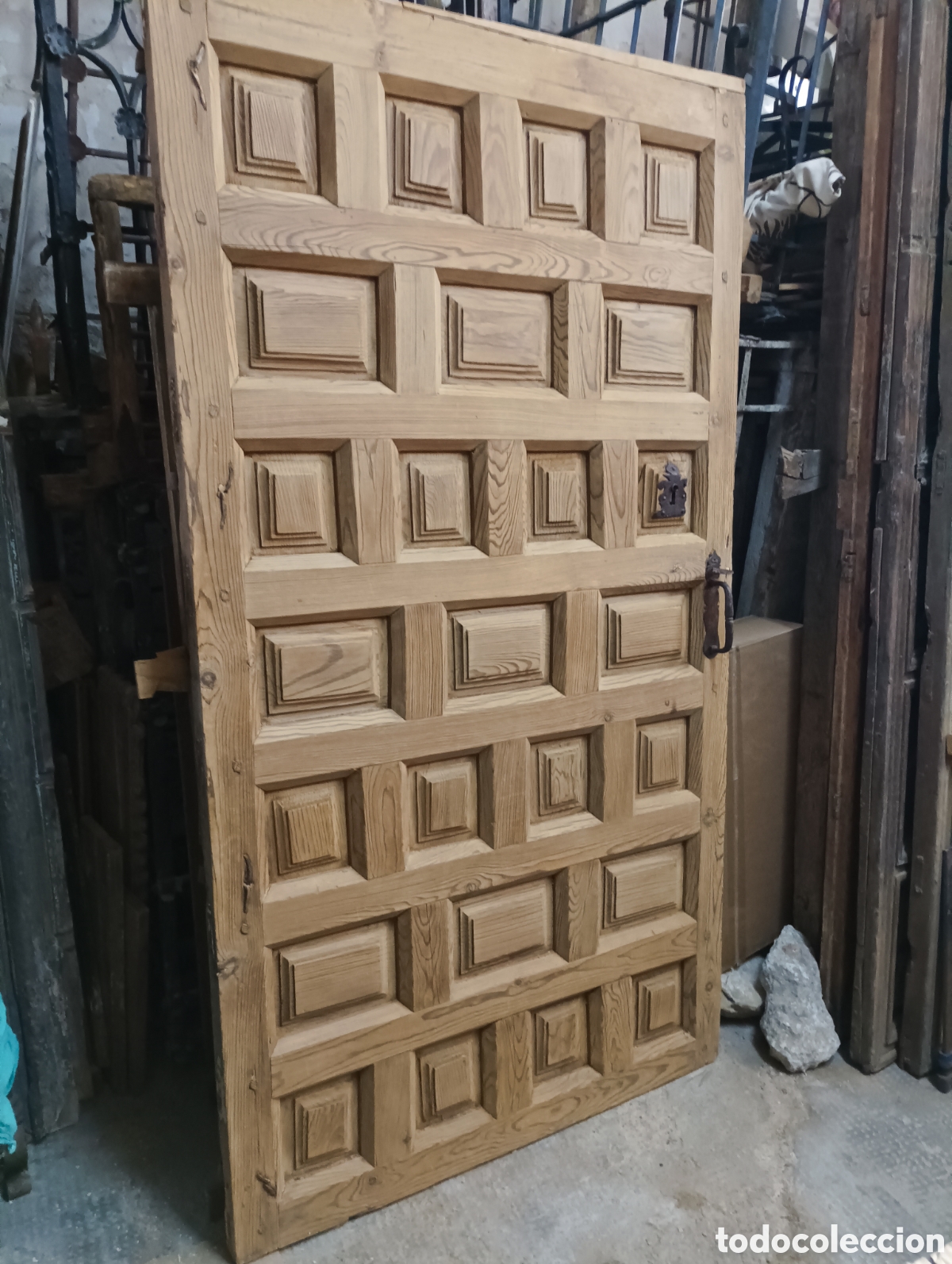 Antig&uuml;edades: PUERTA ANTIGUA DE MADERA - Foto 2