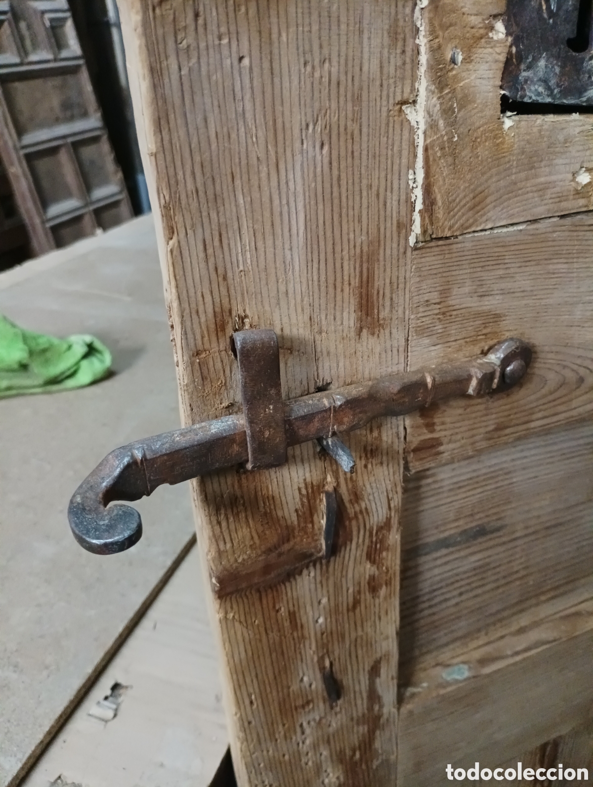 Antig&uuml;edades: PUERTA ANTIGUA DE MADERA - Foto 8