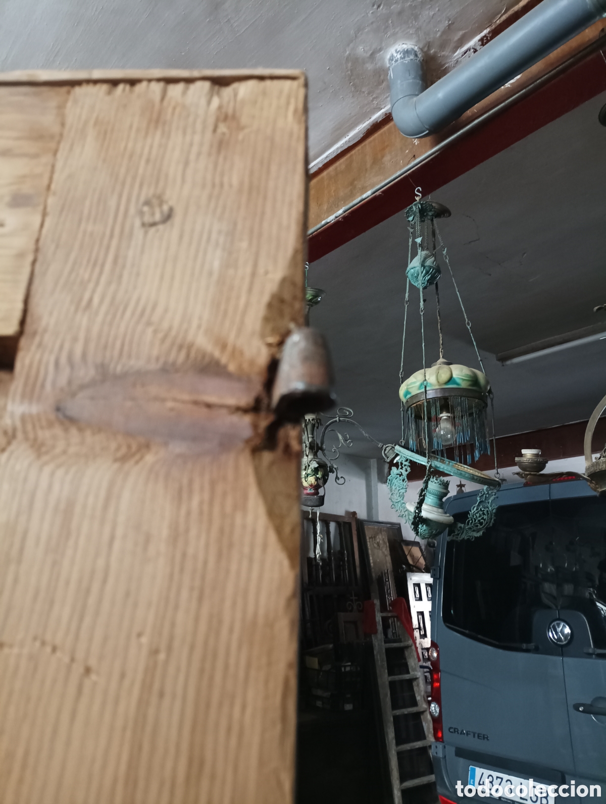 Antig&uuml;edades: PUERTA ANTIGUA DE MADERA - Foto 9