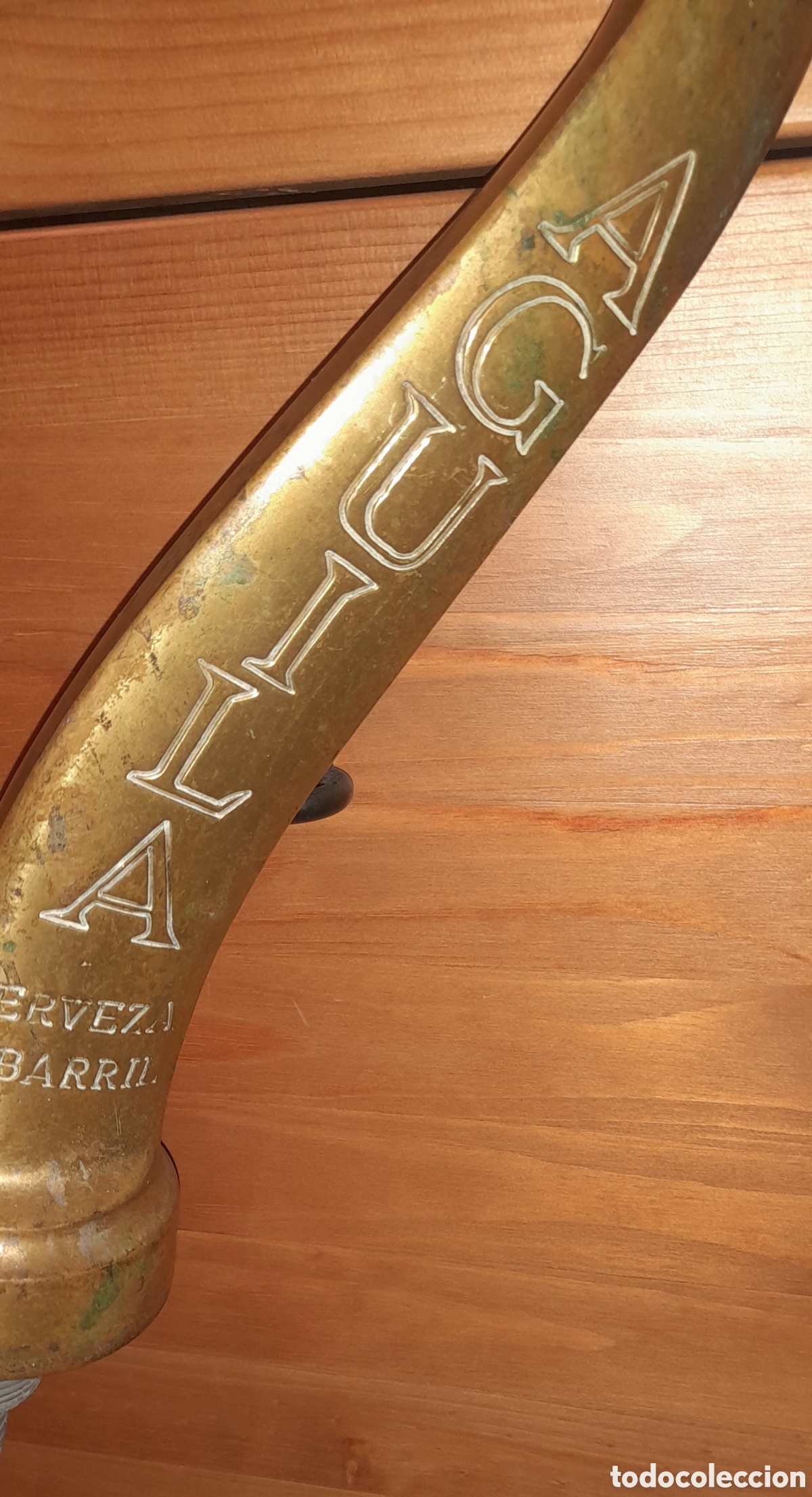 Antig&uuml;edades: Grifo antiguo de cerveza - Foto 5