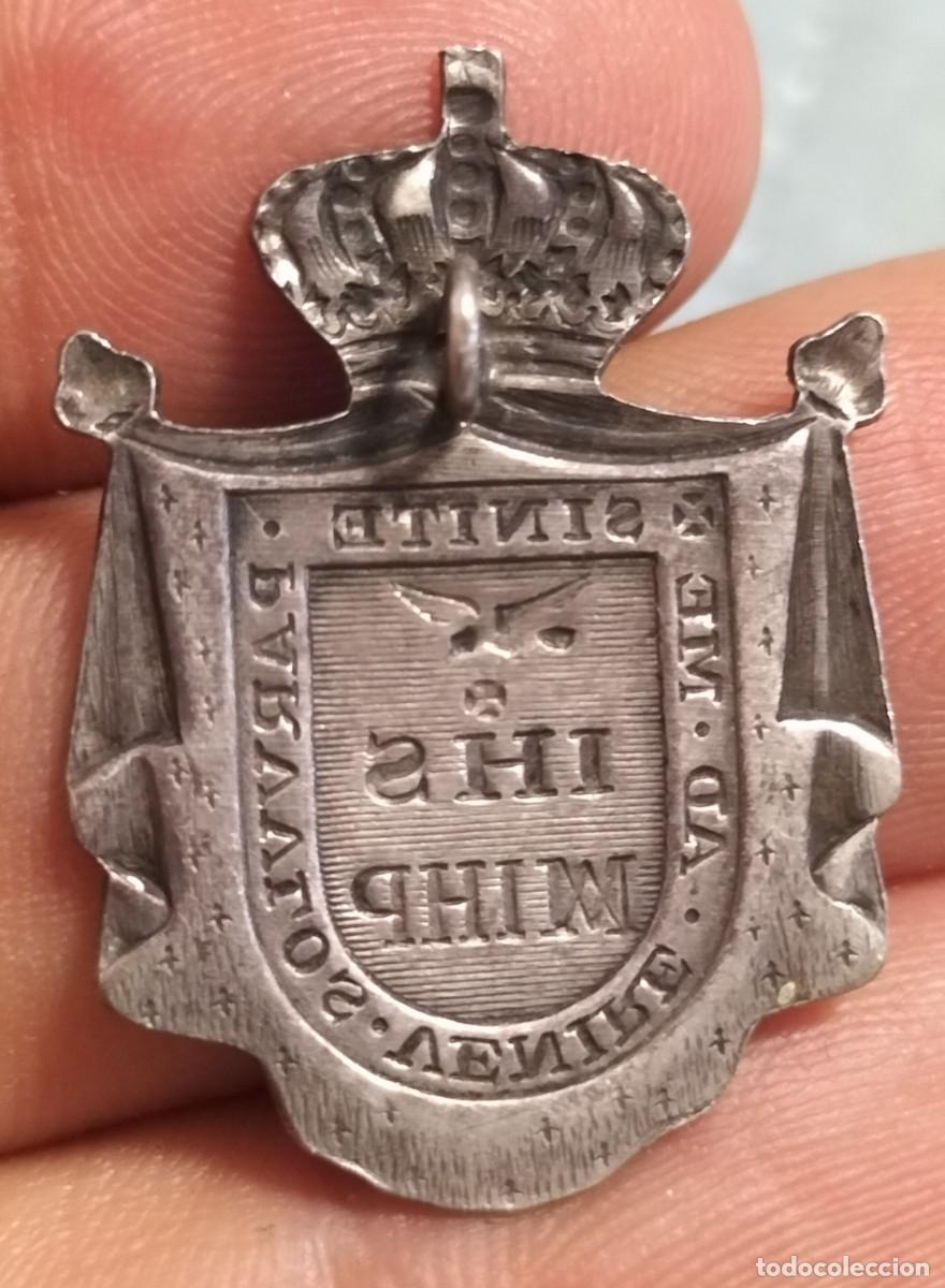 Antig&uuml;edades: Antigua medalla de plata a identificar - Foto 2