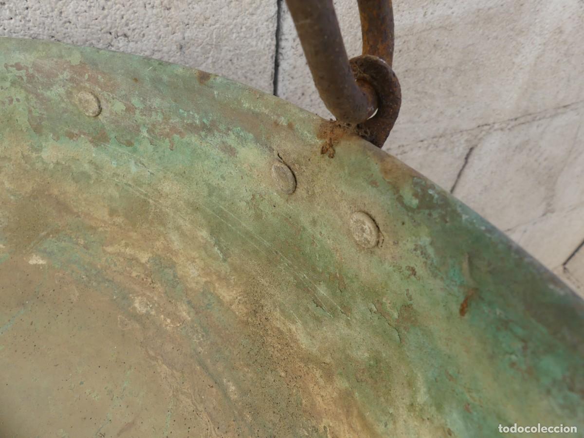 Antig&uuml;edades: MACETERO O SIMILAR DE LATON Y HIERRO - Foto 15