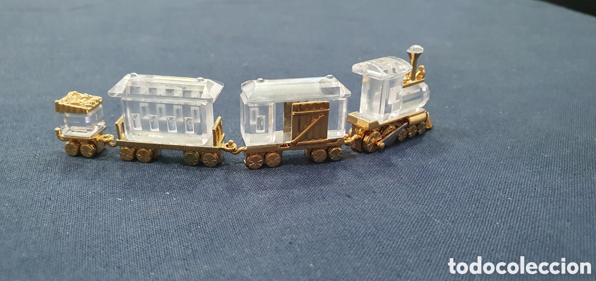 Antiguidades: SALIDA 0.01&euro;. Tren en cristal de Swarovski. (L133)