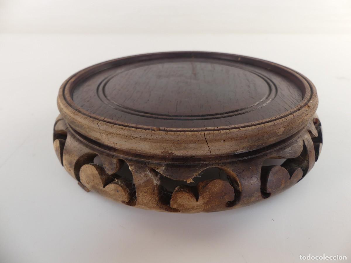 Antiques: BONITA PEANA DE MADERA