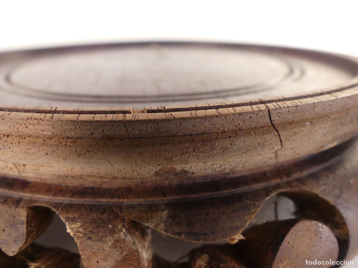 Antig&uuml;edades: BONITA PEANA DE MADERA - Foto 8