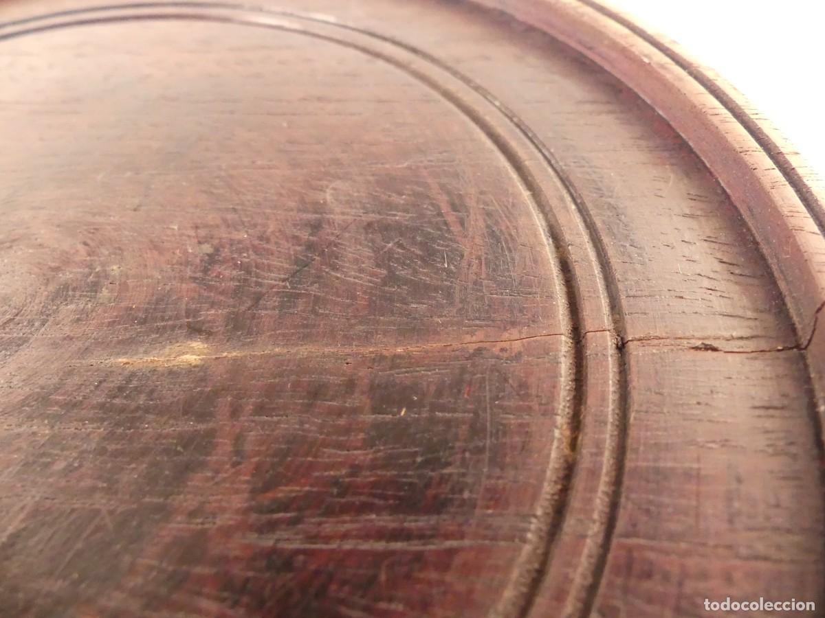 Antig&uuml;edades: BONITA PEANA DE MADERA - Foto 9