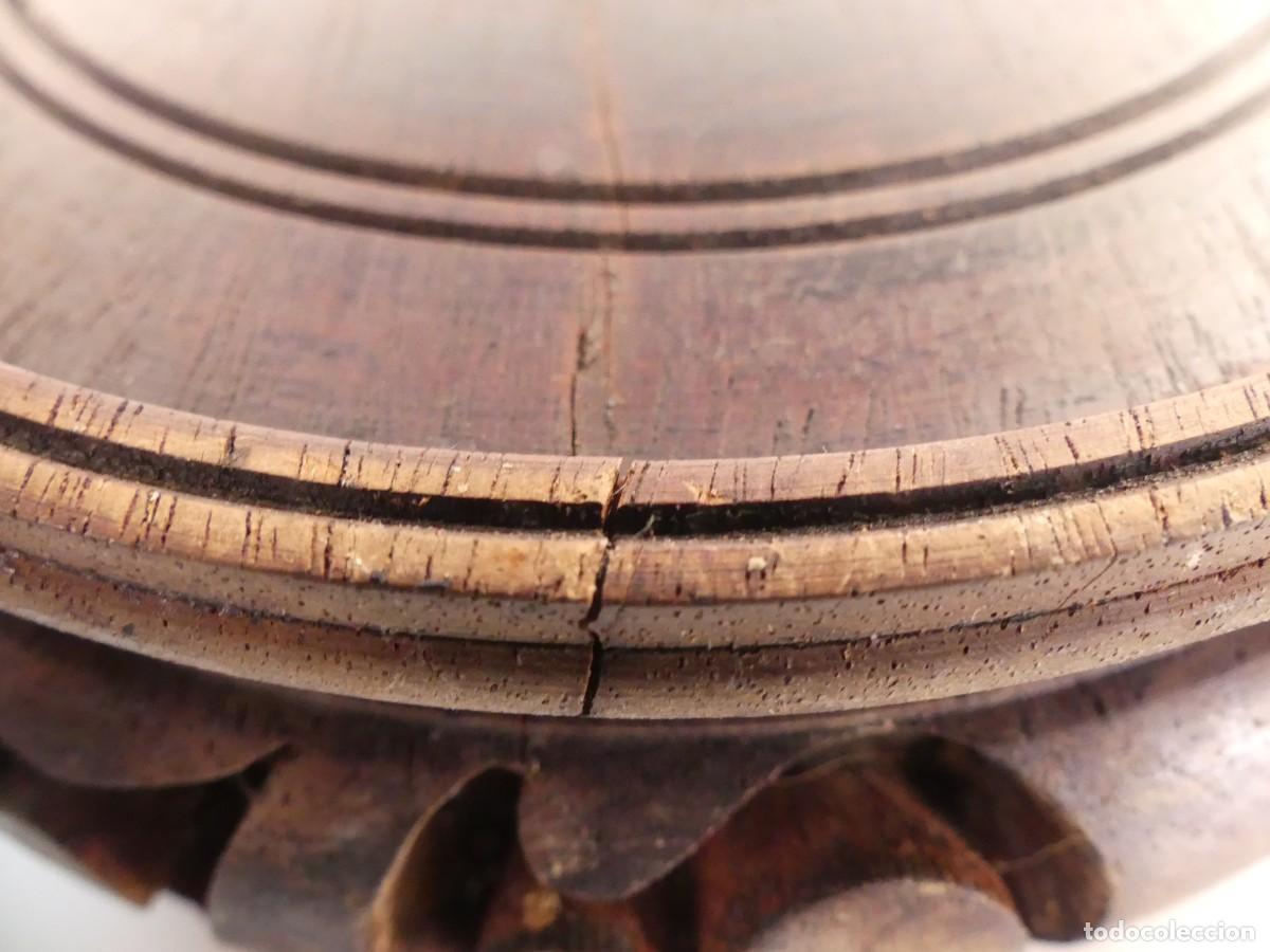 Antig&uuml;edades: BONITA PEANA DE MADERA - Foto 10