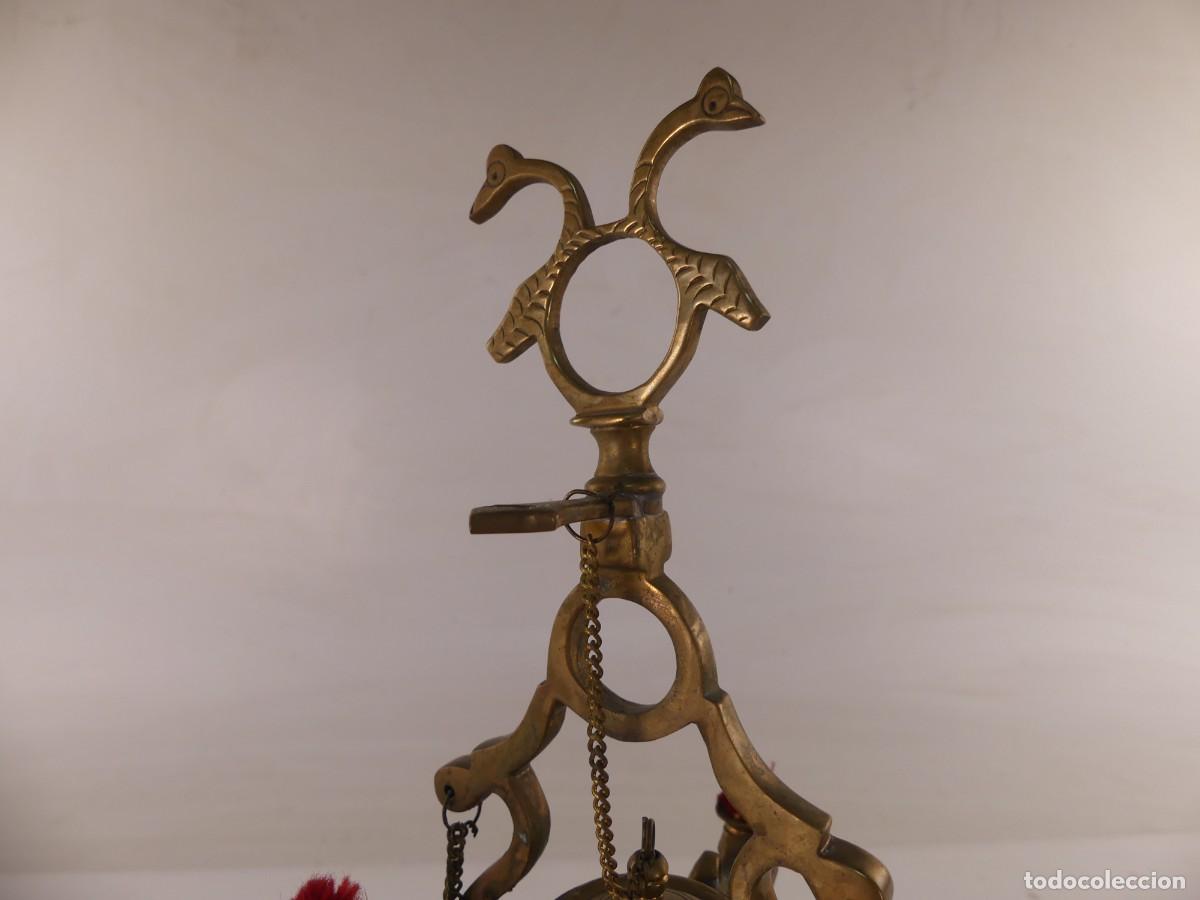 Antig&uuml;edades: LAMPARA DE ACEITE CANDIL VELON - Foto 15