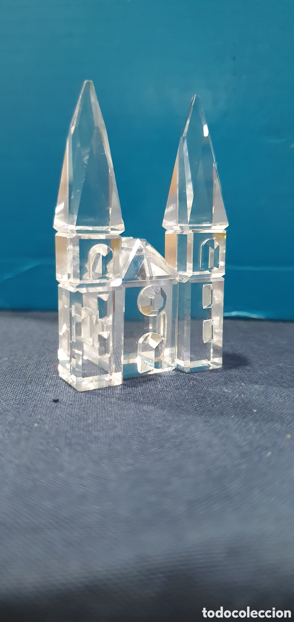 Antiguidades: SALIDA 0.01&euro;. Catedral en cristal de Swarovski. (L133)