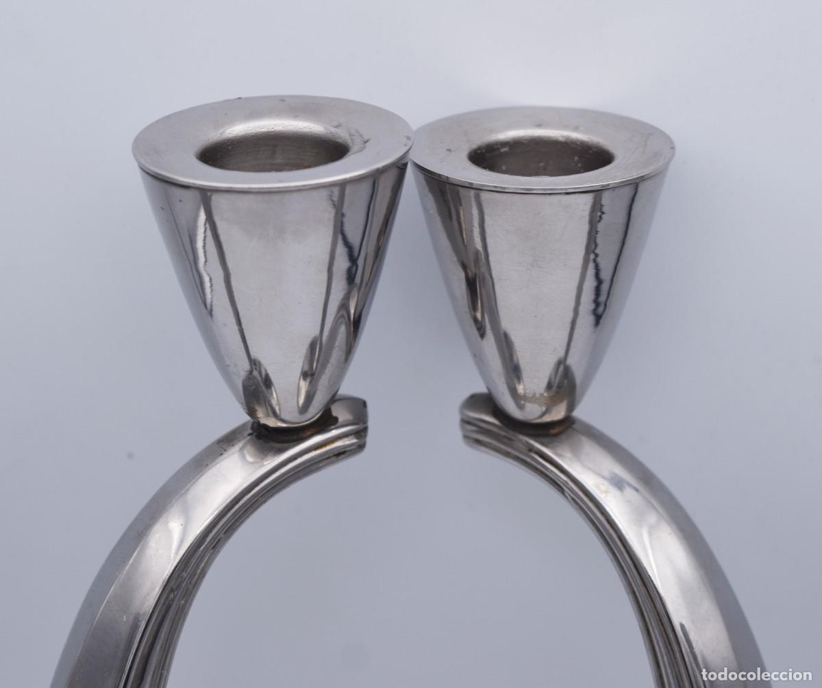 Antig&uuml;edades: Candelabros antiguos de Inox - Foto 4